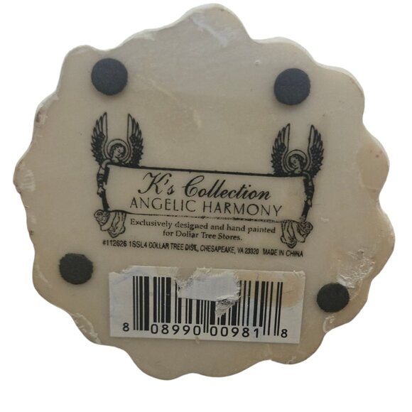 Angelic Harmony Angel Figurine Ks Collection Hand Painted - Picture 3 of 10